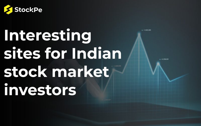 Some Interesting sites for Indian stock market investors