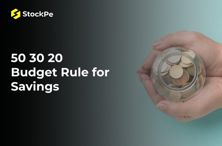 50 30 20 budget rule for saving
