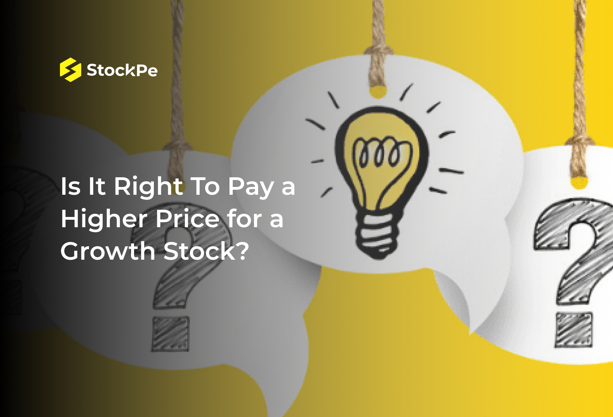 You are currently viewing Is It Right to Pay a Higher Price for a Growth Stock?