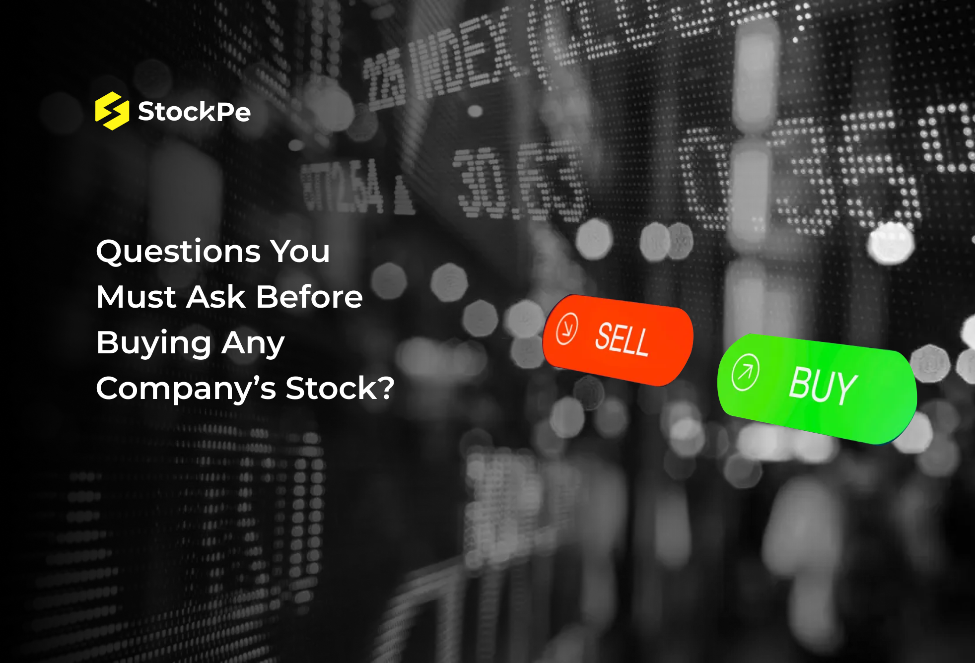 You are currently viewing 5 Questions You Should Ask Before Buying Any Company’s Stock
